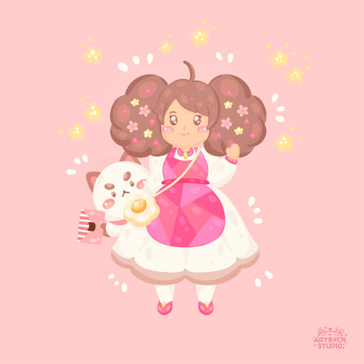 Bee and Puppycat Fanart
